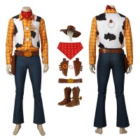 Pixar Toy Story Woody Cosplay Costume Full Set  
